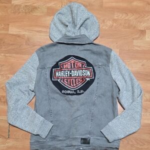 Harley-Davidson Upcycled Bomber Jacket